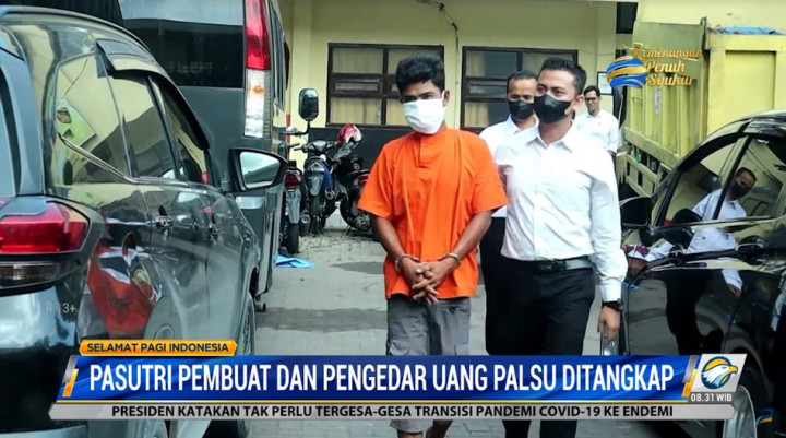 Pasutri Pengedar dan Pembuat Uang Palsu di Aceh Diciduk Polisi