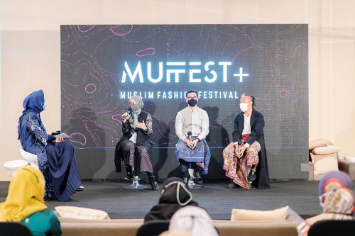 Jiilbrave saat menghadiri Muffest 2022 (Foto: Jilbrave)