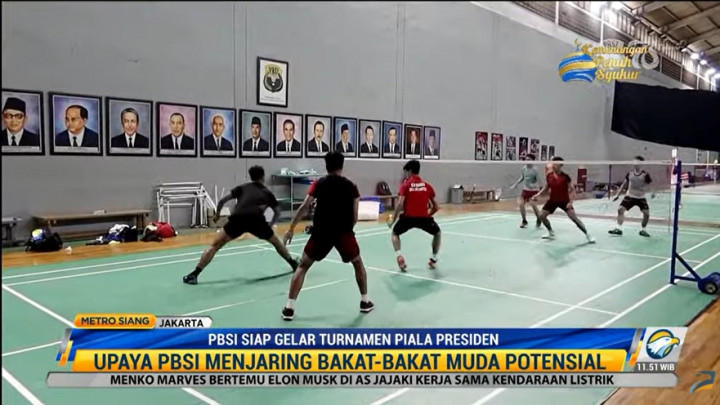 PBSI Siap Gelar Turnamen Piala Presiden