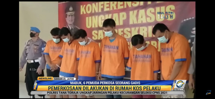 Akibat Mabuk, 6 Pemuda Perkosa Seorang Gadis