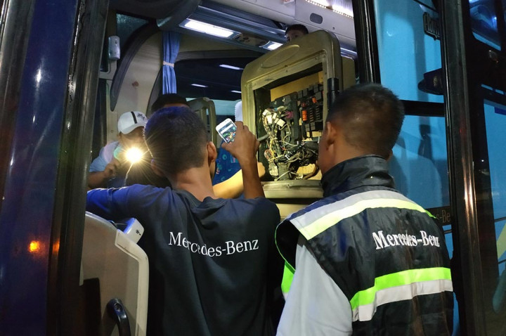 Daimler Dukung Angkutan Mudik yang Sehat & Aman