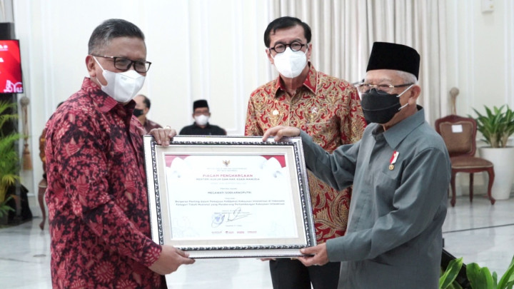 Hari Kekayaan Intelektual, Wapres Beri Penghargaan ke Tokoh Nasional