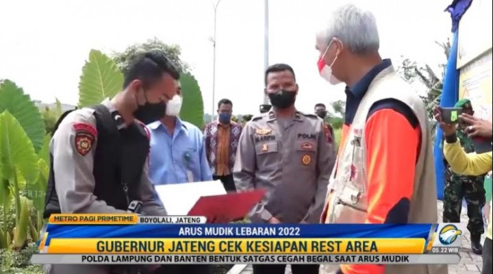 Ganjar Cek Kesiapan Rest Area Tol Trans Jawa Jelang Puncak Mudik