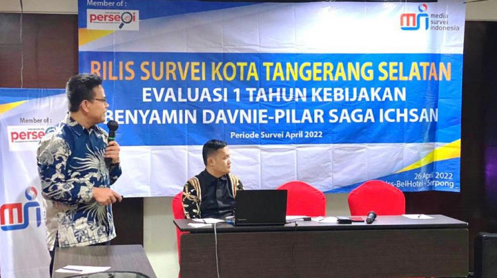 Satu Tahun Benyamin-Pilar, Warga Tangsel Puas dengan Penanganan Covid-19 dan Program Kerja Pemkot