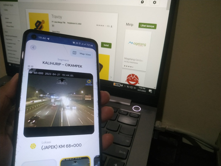 Pantau Arus Mudik di Tol dengan Aplikasi Travoy, Begini Caranya