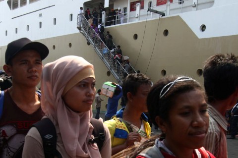 Penumpang Angkutan Laut Melonjak 202%