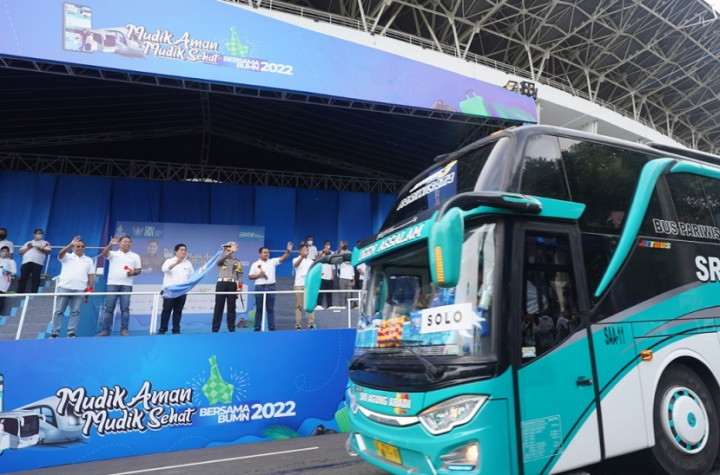 26 BUMN Antar 40 Ribu Masyarakat Mudik Gratis