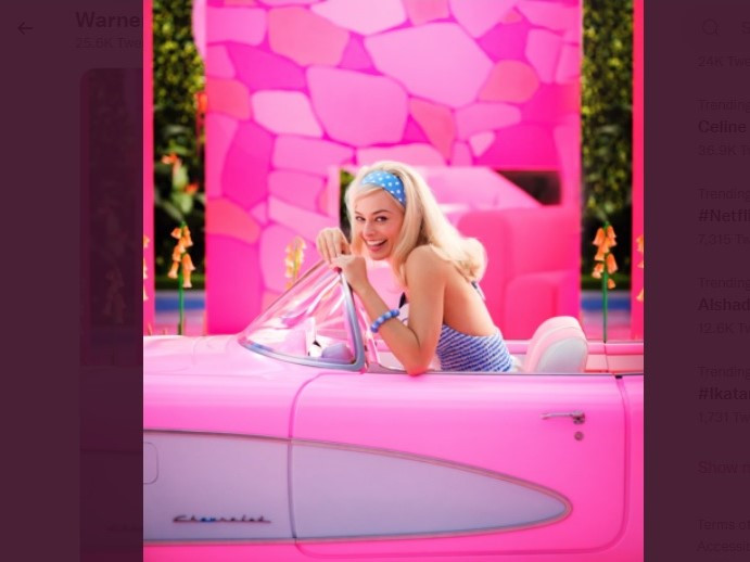 Begini <i>First Look</i> Margot Robbie Perankan <i>Barbie</i>, Tayang Tahun Depan