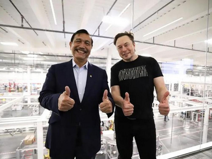 Ini Bocoran Pertemuan Antara Luhut dengan Elon Musk