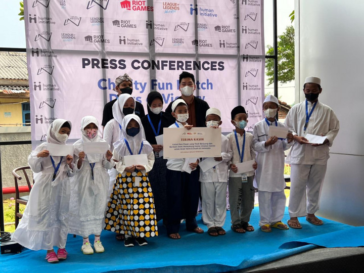 Riot Games dan Human Initiatives Salurkan Bantuan Kemanusiaan Lewat Wild Rift