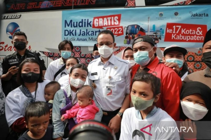 Heboh Pemudik Pakai Kaus 'Anies Baswedan Presiden', Pemprov DKI Buka Suara