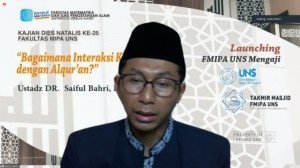 Hatamkan Al-Qur'an, Mahasiswa UNS Luncurkan Program FMIPA Mengaji