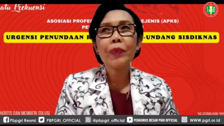 PGRI Menilai RUU Sisdikas Belum Transformasional