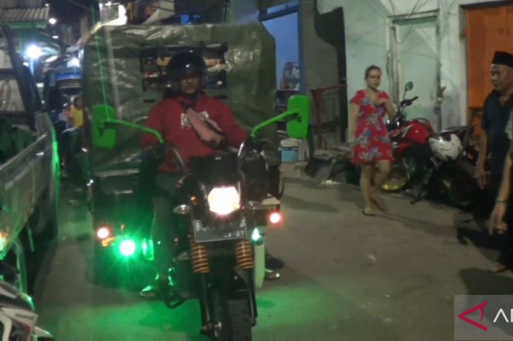 Pemudik Asal Ancol Nekat Bawa Gerobak Motor ke Pemalang