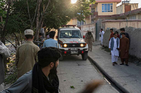50 Orang Tewas dalam Ledakan di Masjid Kabul Afghanistan