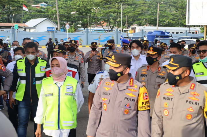 Kapolri Berharap Penambahan Kapal dan Dermaga di Pelabuhan Merak