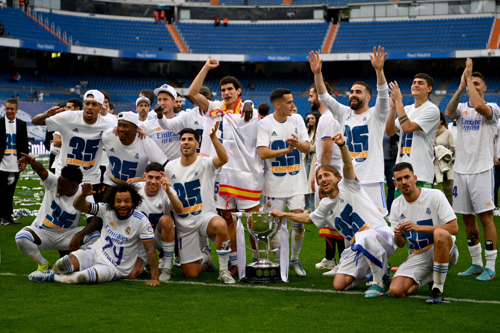 Real Madrid Juara Liga Spanyol 2021/2022