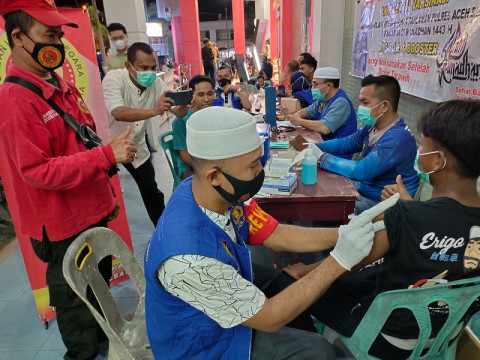 BIN Aceh Sambut Lebaran dengan Gencar Vaksin Covid-19
