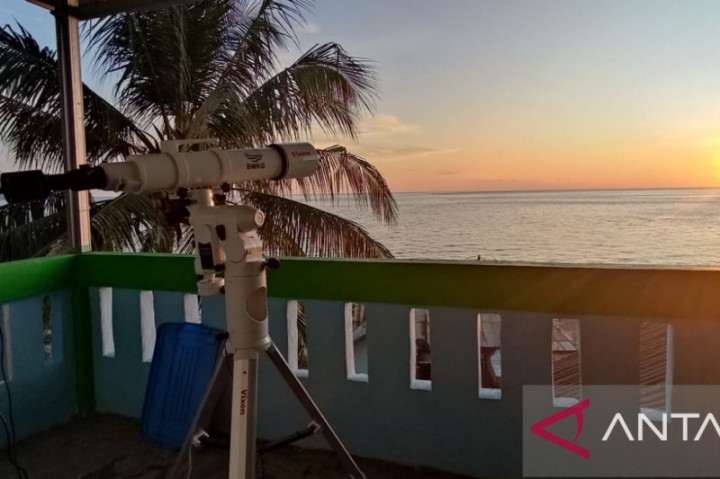 Hilal di Sulteng Terpantau di Ketinggian 4 Derajat