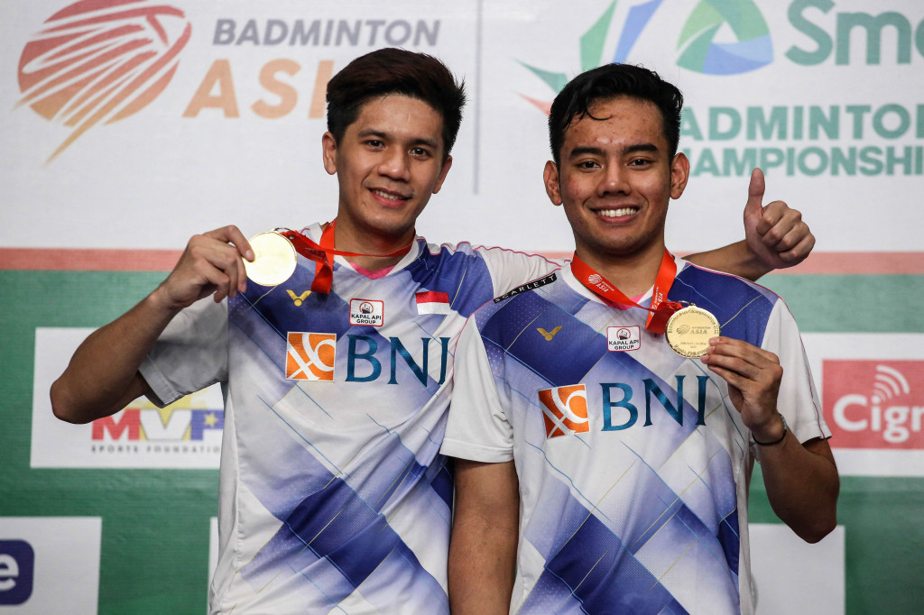 Juara Badminton Asia Championship, Pramudya/Yeremia Ukir Sejarah