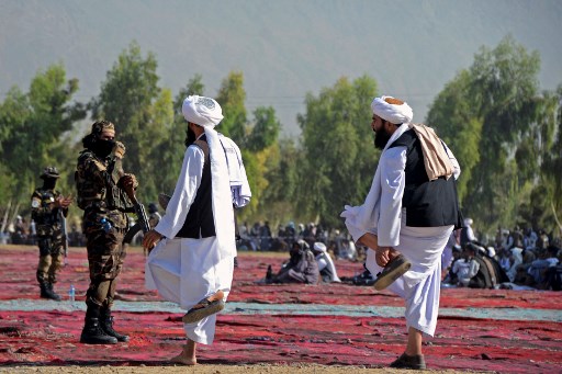 Pemimpin Tertinggi Taliban Muncul dalam Perayaan Idulfitri di Kandahar