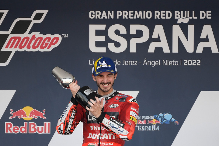 Francesco Bagnaia Juara MotoGP Spanyol 2022