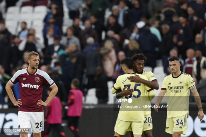 Bekap West Ham, Arsenal Jaga Asa Liga Champions