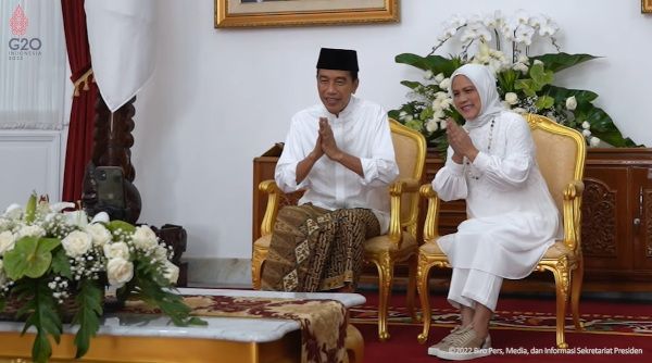 Jokowi-Ma'ruf Amin Virtual Eid Al-Fitr Greetings
