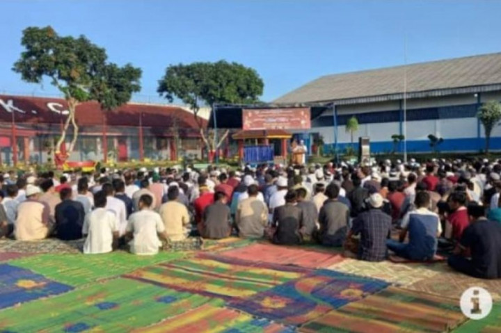 Lebaran, 9 Narapidana Lapas Narkotika Bandar Lampung Batal Bebas