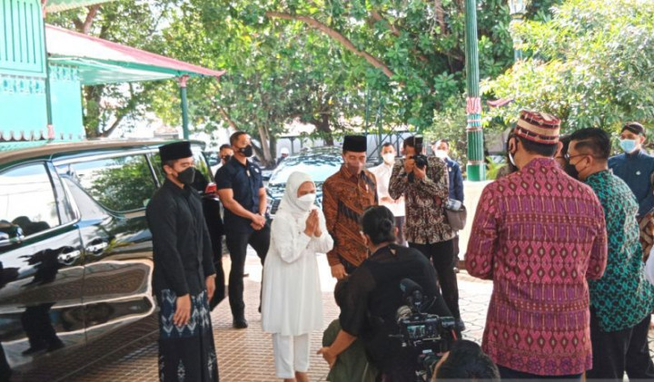 Jokowi Bersilaturahmi ke Keraton Yogyakarta