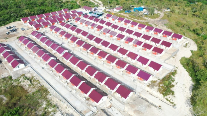 1.000 Rumah Khusus Korban Bencana Badai NTT Siap Dihuni