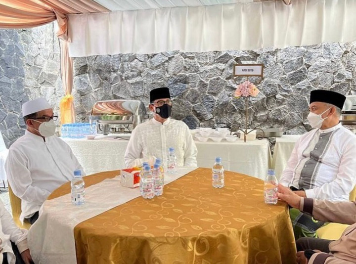 Sandiaga Aktif Safari ke Petinggi Partai Saat Lebaran 2022