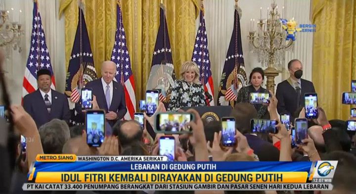 Sempat Hilang di Era Trump, Idulfitri Kembali Dirayakan di Gedung Putih
