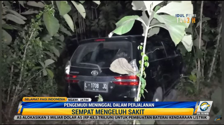 Berniat Menepi saat Lelah Akut, Pengemudi Malah Bawa Mobil Terperosok