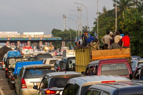 mudik lebaran. Foto : Medcom.id. 