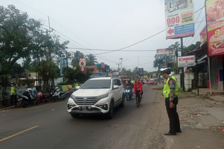 Arus Balik Jalur Pandeglang-Rangkasbitung Padat dan Lancar