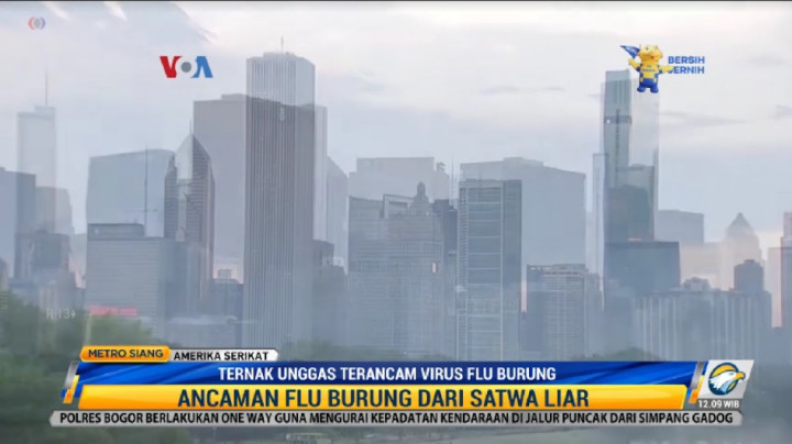 Covid-19 Melandai, Flu Burung H5 KIni Bayang-bayangi AS