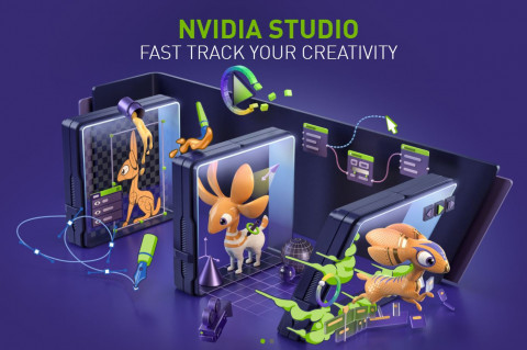 NVIDIA Studio Bawa Segudang Fitur Baru Dukungan Kreativitas Content Creator
