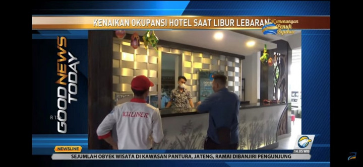 Malam Lebaran, Pengelola Hotel pun Senang