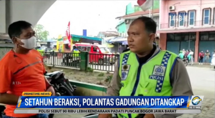 Polisi Gadungan Ditangkap Setelah Beroperasi 1 Tahun