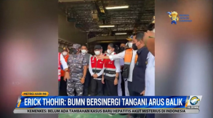 Menteri Erick Pantau Kesiapan BUMN Antisipasi Arus Balik