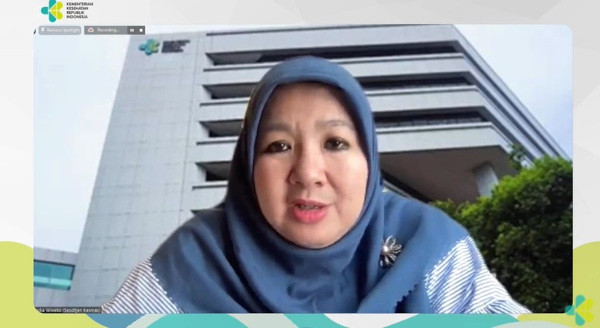 Juru bicara Kemenkes Siti Nadia Tarmizi. Medcom.id/Theo