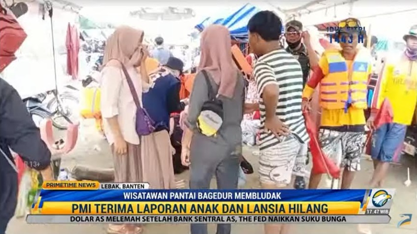 PMI Malingping menerima 13 laporan kehilangan anggota keluarga dalam 3 hari setelah Hari Raya Idulfitri. Metro TV