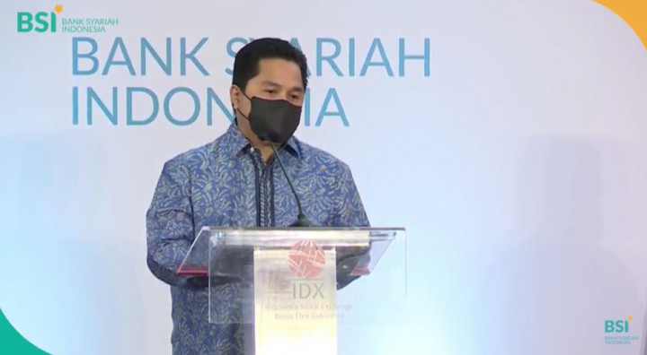 Erick Thohir: BSI Tak Kalah dengan BCA dan BRI