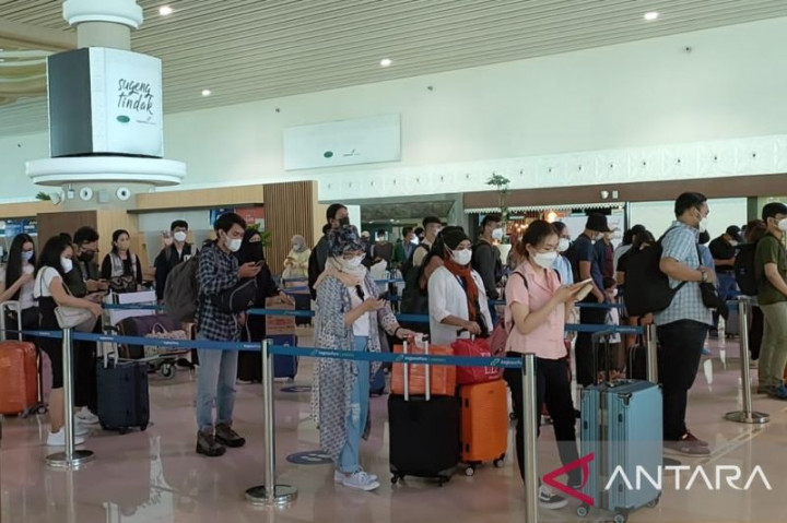 Arus Balik di Bandara YIA Didominasi Tujuan Jakarta