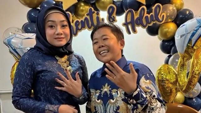 Umumkan Tunangan dengan Wenty Eri, Adul Dicecar soal Istri Pertama