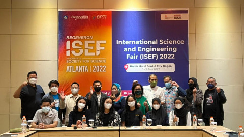 Kirim 3 Tim, 6 Siswa Indonesia Siap Bertarung di Ajang Internasional Regeneron ISEF 2022
