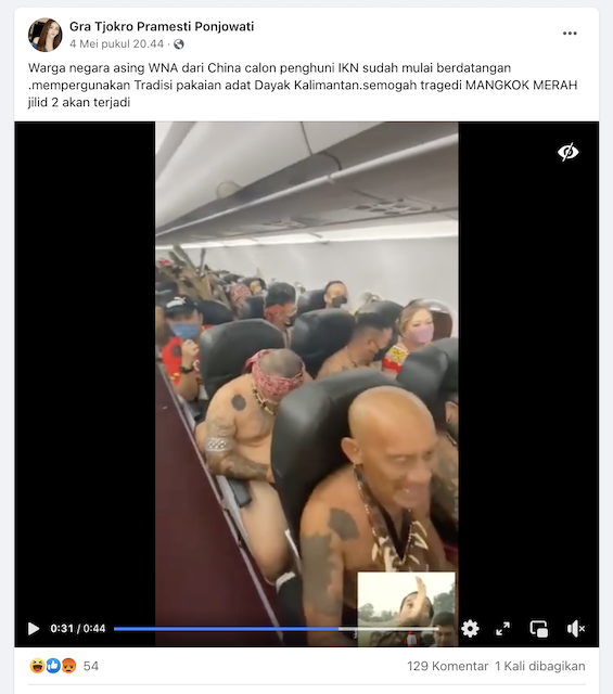 [Cek Fakta] Beredar Video Warga Tiongkok Calon Penghuni Ibu Kota Baru Mulai Berdatangan? Cek Faktanya