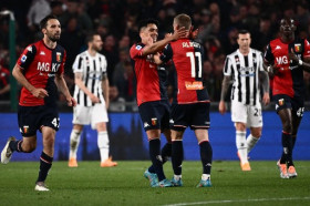 Hasil Liga Italia: Dramatis, Genoa Berbalik Menang atas Juventus