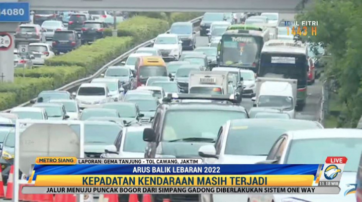 <i>One Way</i> Berlaku 24 Jam Jika Kemacetan Semakin Parah